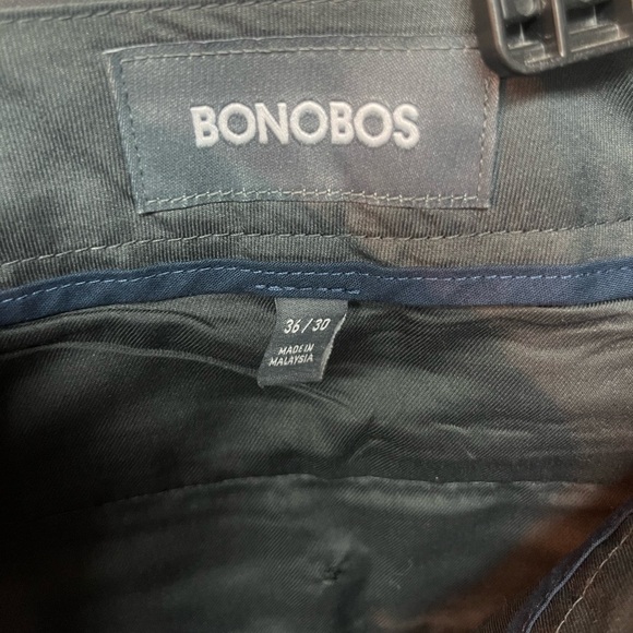 Bonobos Gray Dress Pants. Size 36 - Picture 3 of 4